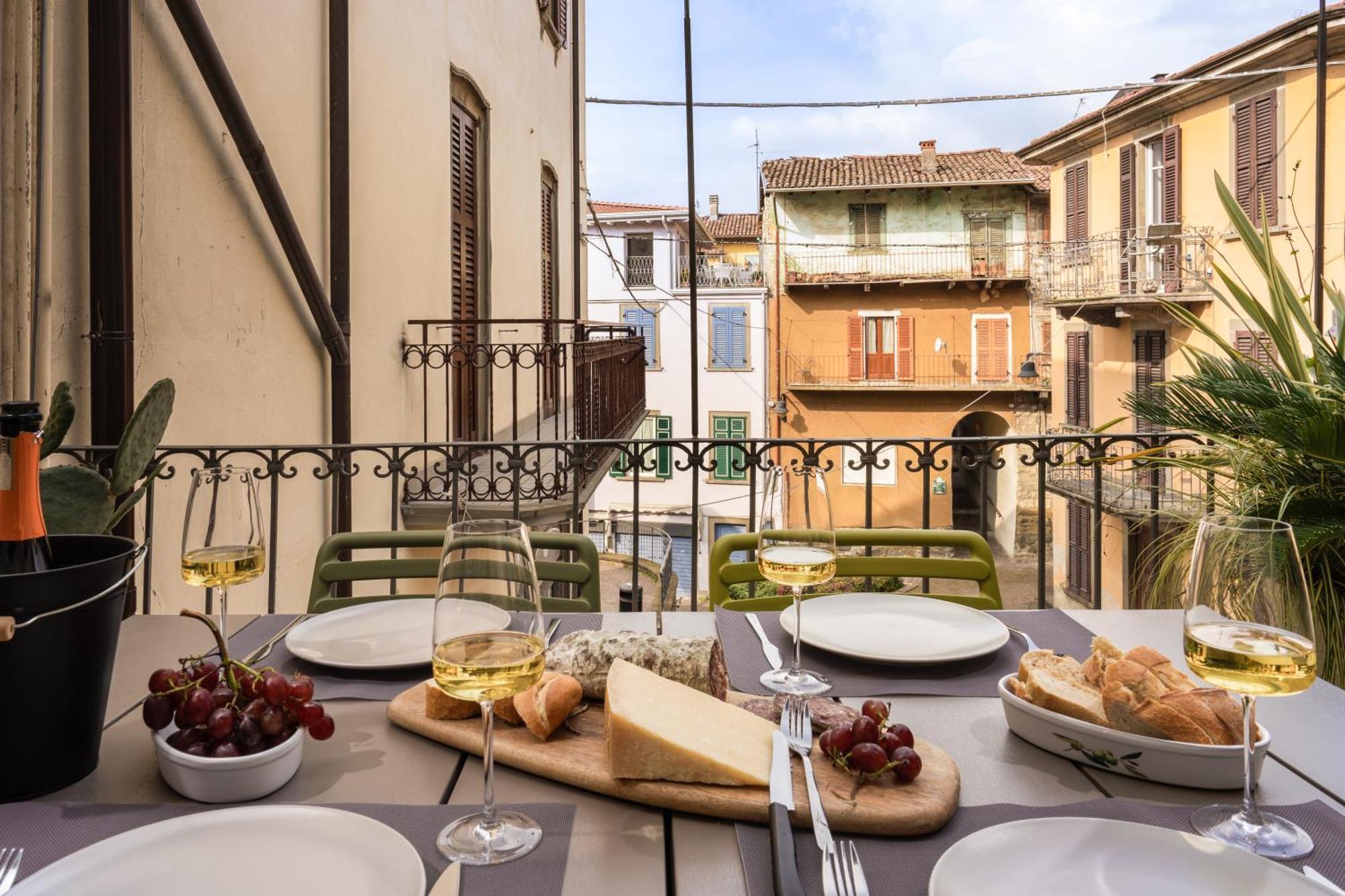 La Casa Sulla Terrazza Apartment Sarnico Luaran gambar